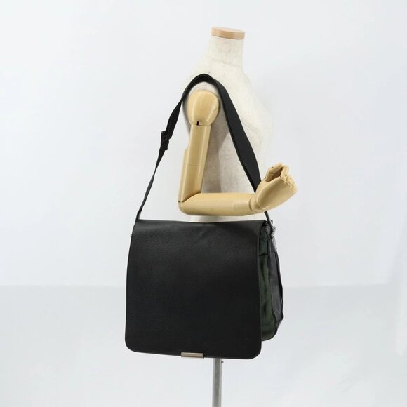 LOUIS VUITTON Taiga Victor Shoulder Bag Ardoise